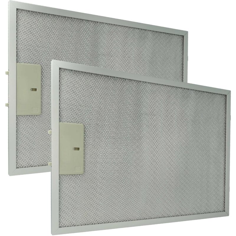 Vhbw - 2x Filtro metálico de grasa reemplaza Klarstein 10035418 para campana extractora aluminio