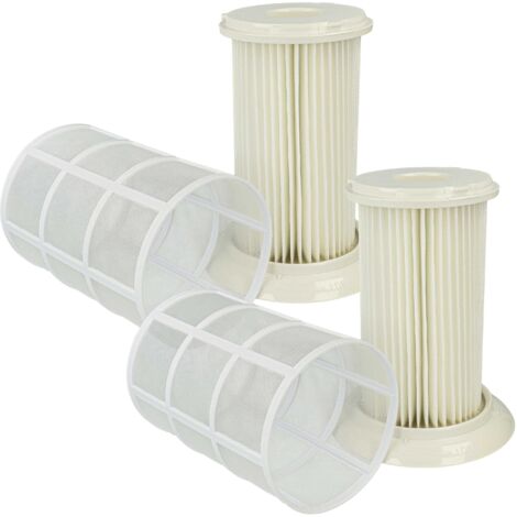 vhbw 2x filtro pre-motore compatibile con Hoover VR81HU02001, VR81LR01001, VR81HU01001 aspirapolvere - filtro salvamotore, lavabile