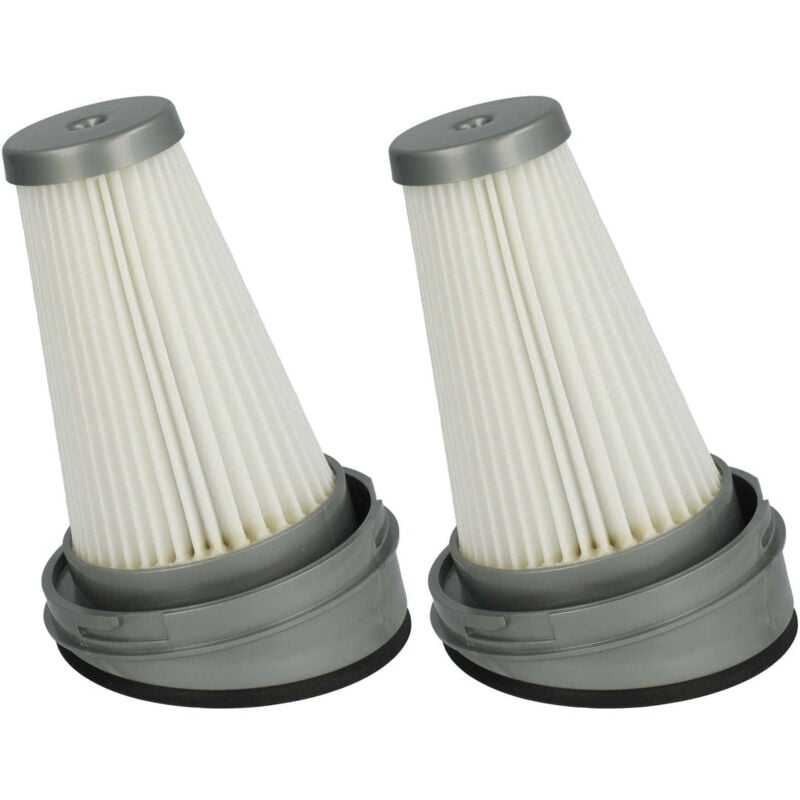 

2x Filtro reemplaza Black & Decker 1004708-73, SVF11 filtro para aspiradora filtro plisado - Vhbw
