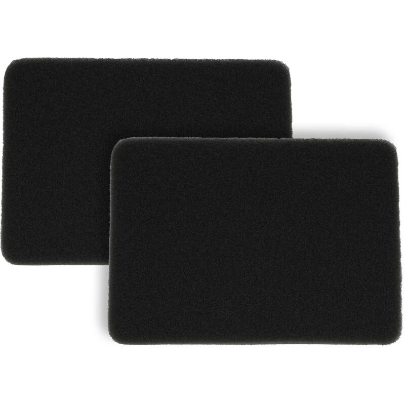 vhbw 2x Filtro reemplaza Rowenta RS-RT4229 filtro para aspiradora - Filtro de espuma negro