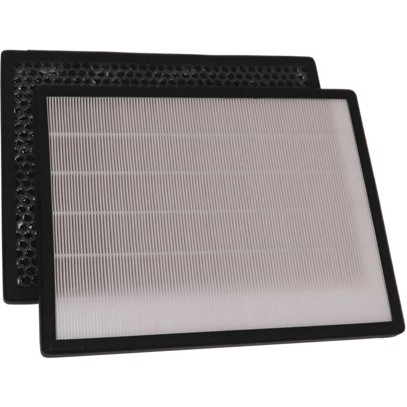 

vhbw 2x Filtros de recambio, filtro de aire HEPA, filtro carbón activado para humificador y purificador de aire Marreal AP3001-FS