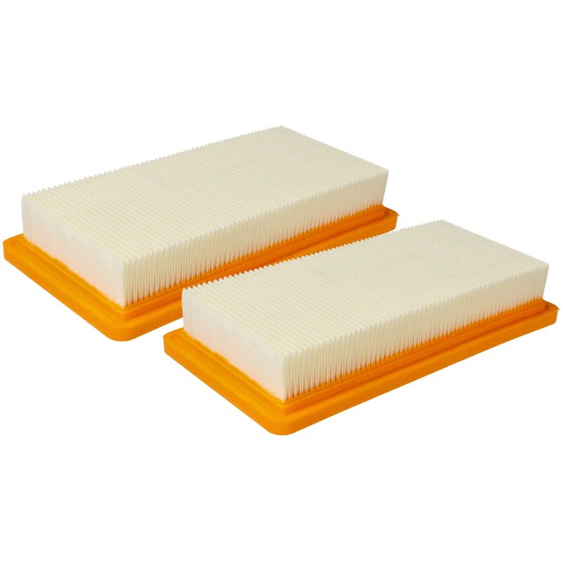 

2x Filtros protector de motor para aspiradoras Kärcher DS-5500, DS-5600, DS5500, DS5600, K-5500, K5500 reemplaza 6.414-631.0, 6.414-631. - Vhbw