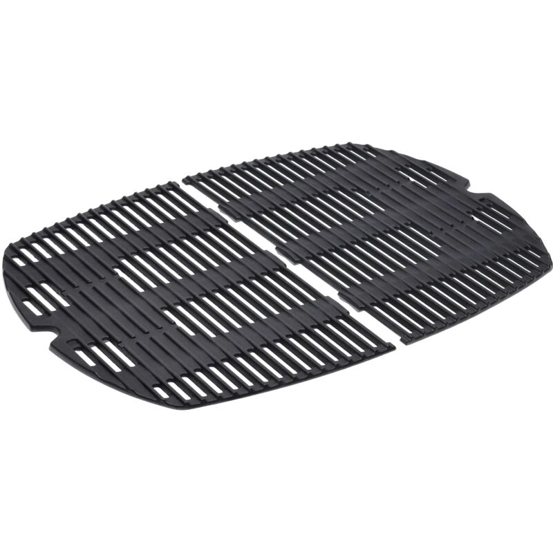 vhbw 2x Grille compatible avec Weber 56060124, 56067224, 404341, 57060001 barbecue, grill au gaz - fonte 45,8 x 32,1 x 2,8 cm