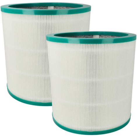 vhbw 2x HEPA Filter compatible with Dyson Pure Cool TP00, TP01, TP02, Link 308400-01, Me BP01, Link 308401-01 Air Cleaner - Spare Air Filter