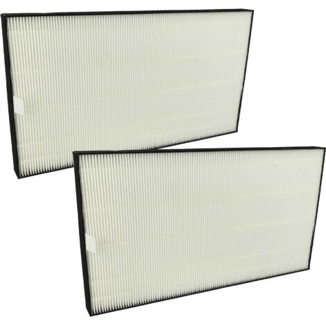vhbw 2x HEPA Filter H13 Ersatz für Sharp 4974019805641, FZ-D40HFE für Luftreiniger - Ersatz-Filter