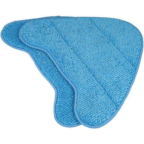 vhbw 2x Housses de rechange compatible avec Dirt Devil AquaClean DD301-0, DD302-0 nettoyeur à vapeur - chiffon en microfibre