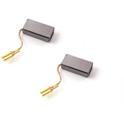 vhbw 2x Kohle-Bürste, Motorkohle, Schleifkohle 5mm x 8mm x 16mm kompatibel mit Elektrowerkzeug Bosch GWS 660, GWS 670, GWS 7 -115, GWS 7 -125, GWS 780 C