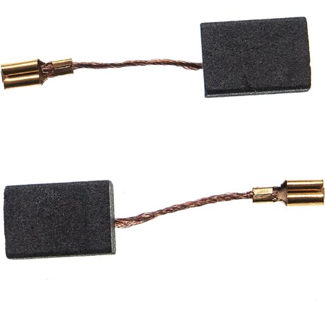 vhbw 2x Kohlebürste Motorkohle Schleifkohle 17 x 10 x 5mm kompatibel mit Bosch GWS 6-115, GWS 7-115, GWS 7-125, GWS 8-115 Elektrowerkzeug
