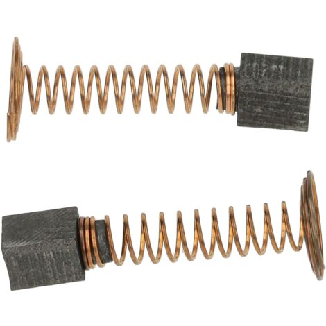 vhbw 2x Kohlebürste Motorkohle Schleifkohle 9,7 x 6 x 4,75mm kompatibel mit Dremel 215, 275, 277, 285, 300, 3000, 395 Elektrowerkzeug