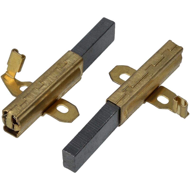 Image of vhbw 2x Kohlebürste 6,3 x 14 x 32 mm Ersatz für Ametek Lamb 053200206 für Nass-/Trockensauger