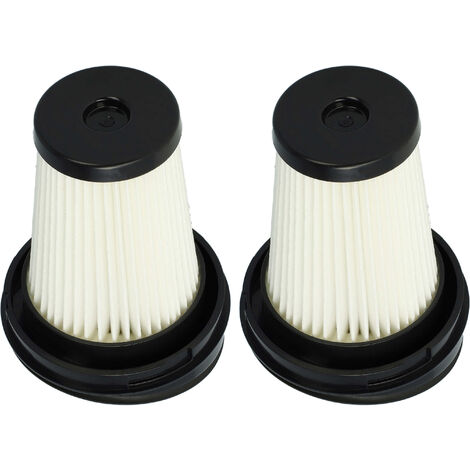 vhbw 2x Lamellenfilter kompatibel mit Grundig VCH9829, VCH9832 Handstaubsauger