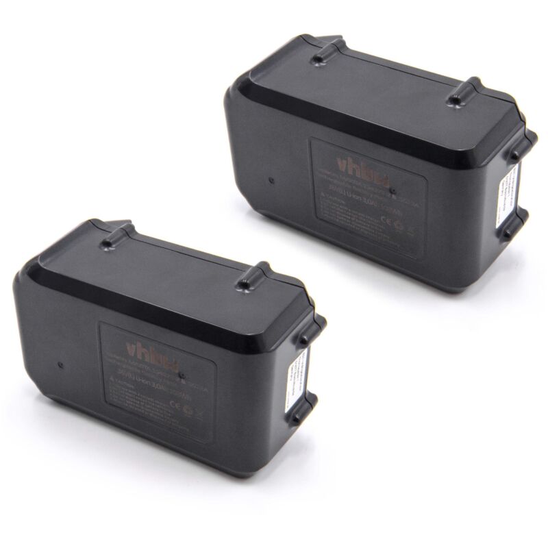 

2x Batería recargable compatible con Makita BLM430ZX2C, BML360, BUB360, BUB360RDE herramientas eléctricas (3000 mAh, Li-Ion, 36 V) - Vhbw
