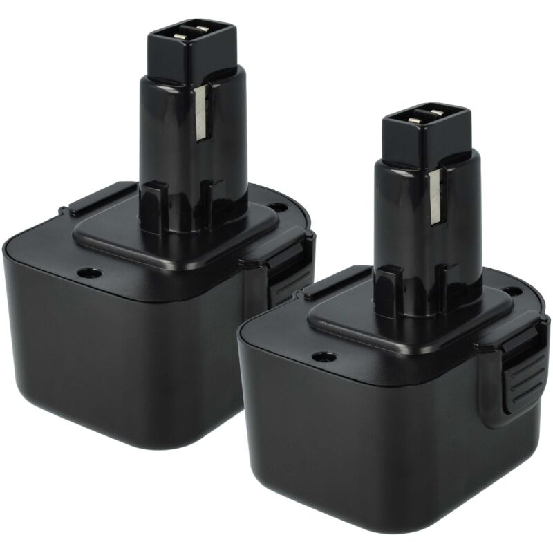 

2x Batería recargable compatible con Dewalt DW972KQ-2, DW972KS-2, DW972RLK2, DW974K, DW974K-2 herramientas eléctricas (3000 mAh NiMH 12 V) - Vhbw