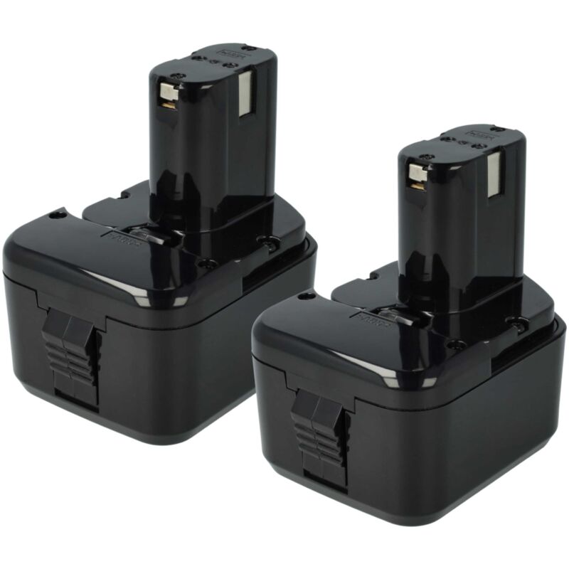 

2x Batería recargable compatible con Hitachi DN 12DY, DN12DYK, DN 12DYK, DN12Y, DN 12Y, DS12DM herramientas eléctricas (3300 mAh, NiMH, 12 V) - Vhbw