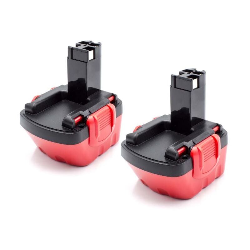 

2x NiMH batería 1500mAh (12V) para herramienta eléctrica powertools tools como Bosch BAT043 - Vhbw