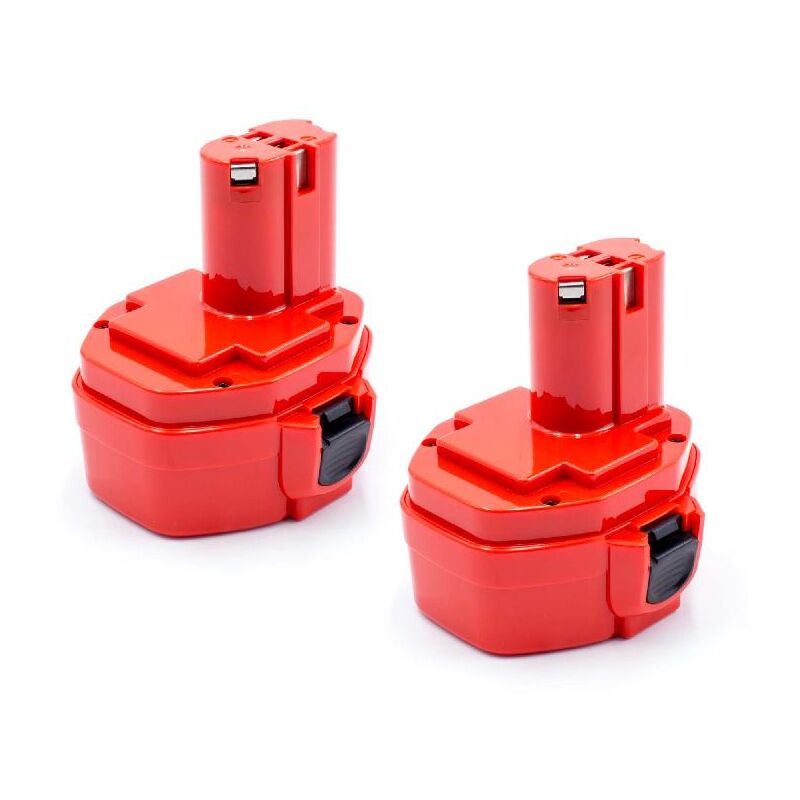 

2x NiMH batería 1500mAh (14.4V) para herramienta eléctrica powertools tools como Makita 1422 192600-1, 192600-1, 192699-A, 193158-3, 193159-1 - Vhbw