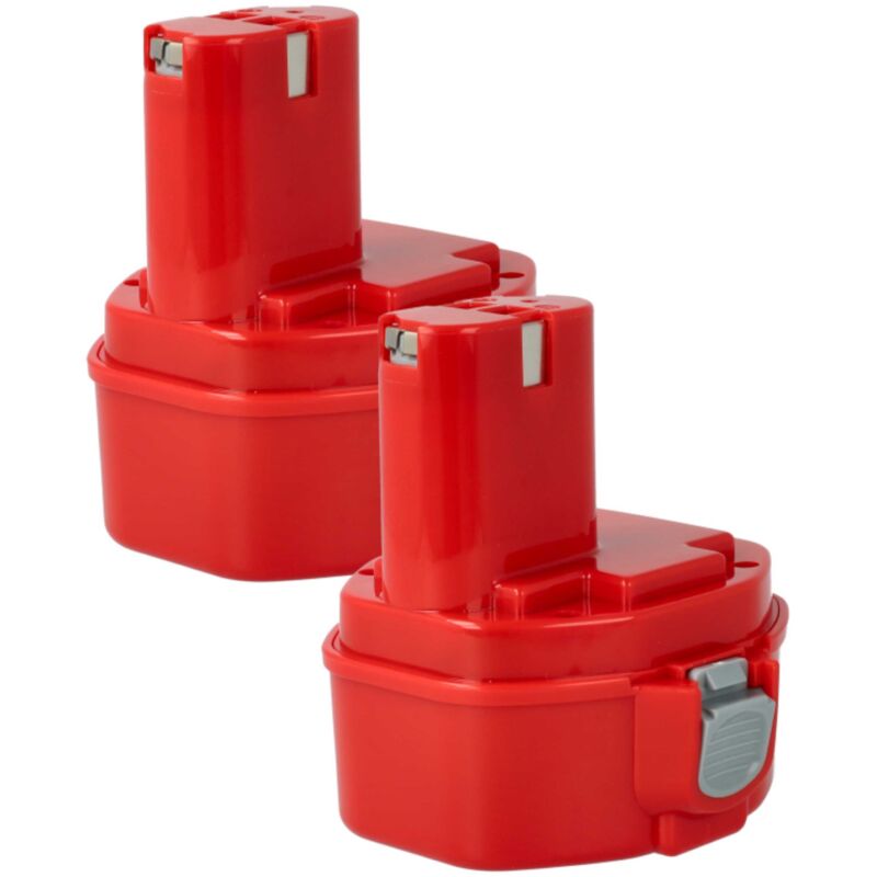 

2x NiMH batería 1500mAh (14.4V) para herramienta eléctrica powertools tools Makita 1051D, 1051DWA, 1051DWAE, 1051DWD, 1051DWDE, 1051DWF - Vhbw
