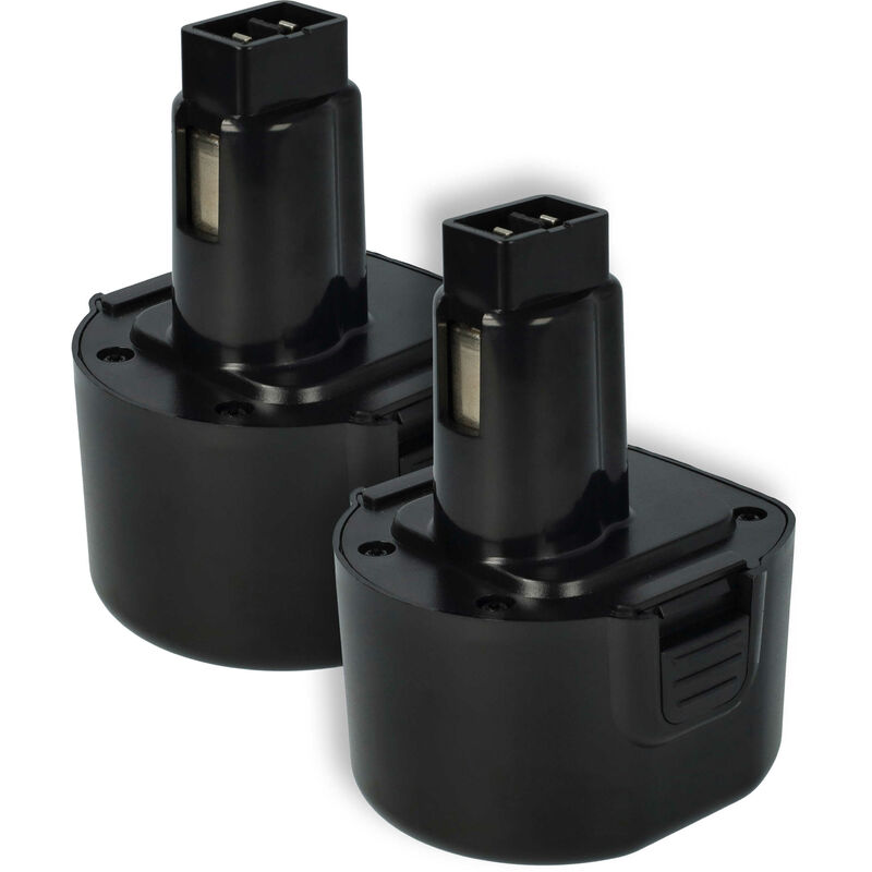 

2x NiMH batería 1500mAh (9.6V) para herramienta eléctrica powertools tools Dewalt DW926K-2, DW955, DW955K, DW955K-2 - Vhbw