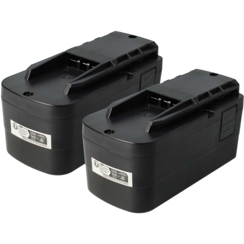 

2x NiMH batería 2000mAh (12V) para herramienta eléctrica powertools tools como Festo / Festool BPS12C - Vhbw