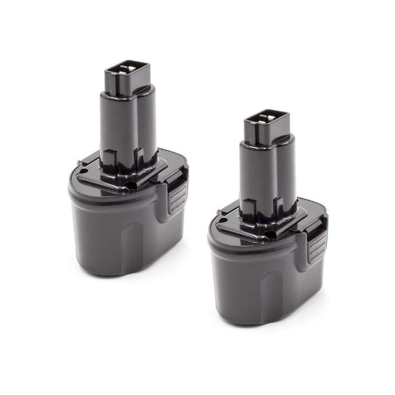 

2x Batería reemplaza DeWalt DE9057 para herramientas eléctricas (2000 mAh, NiMH, 7,2 V) - Vhbw