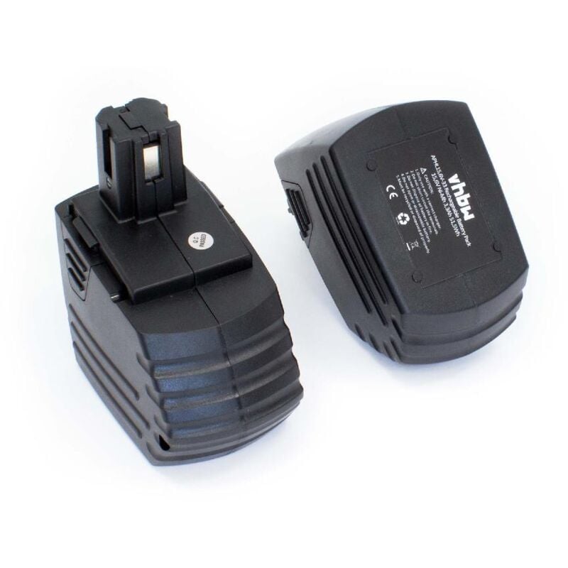 

2x NiMH batería 3300mAh (15.6V) para herramienta eléctrica powertools tools Hilti SF150, SF150-A, SF150A, SF151, SF151-A, SF151A - Vhbw