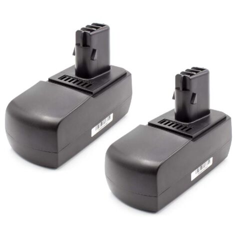 vhbw 2x NiMH batteria 1500mAh per strumenti attrezzi utensili da lavoro come Metabo 6.25484 18V vhbw 2x NiMH batteria 1500mAh per strumenti attrezzi utensili da lavoro come Metabo 6.25484 18V