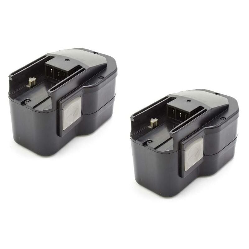 2x NiMH batterie 1500mAh (14.4V) pour outil électrique outil Powertools Tools comme aeg 48-11-1000 - Vhbw
