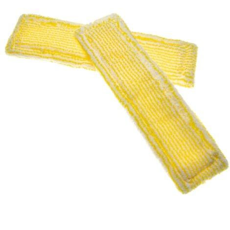 vhbw 2x Replacement Cover Scrubber Sleeve Indoor compatible with Kärcher WV 6 Plus D500 Window Cleaner Squeegee - Mop Attachment Cloth Pad