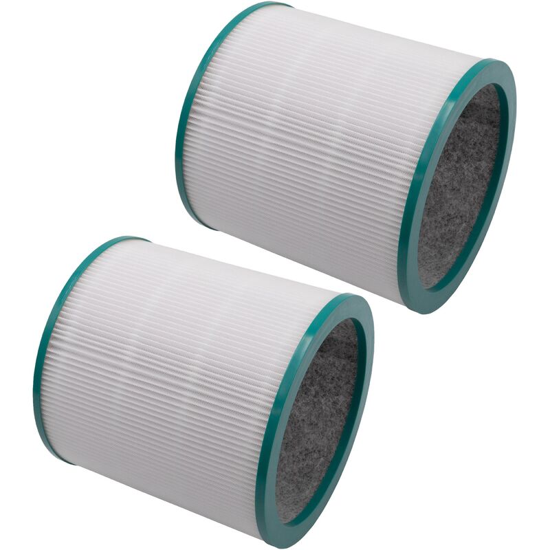 vhbw 2x HEPA Filter compatible with Dyson Pure Cool AM11, Link, TP00, TP01, TP02, TP03 Air Cleaner - Spare Air Filter