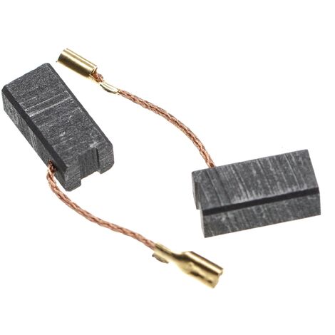 vhbw 2x spazzola carbone 16,3 x 8 x 6,2mm compatibile con Metabo EW7127S Quick, EW9125, EWE9125 Quick utensile elettrico
