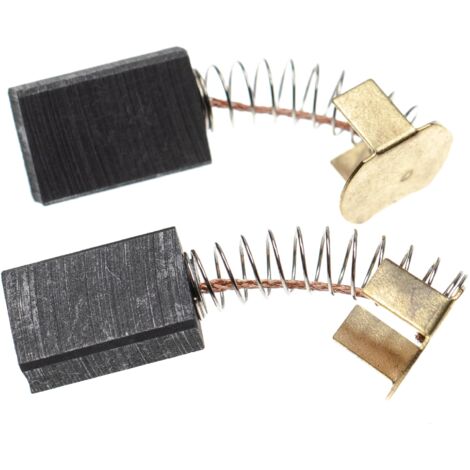 vhbw 2x spazzola carbone 19,65 x 6,3 x 13,15mm sostituisce Dewalt 5140033-19 per utensile elettrico + molla