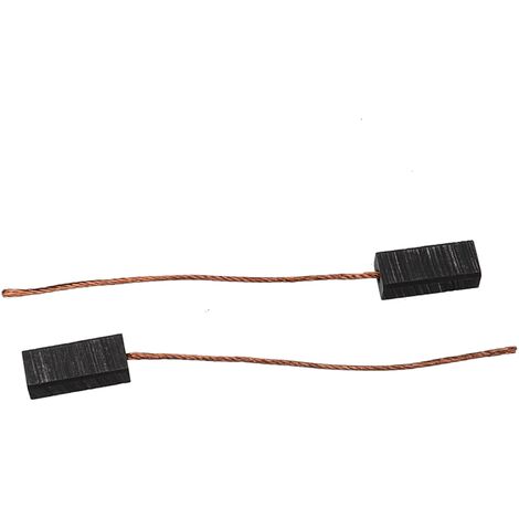 vhbw 2x spazzola carbone 4,6 x 6,35 x 15,4 mm compatibile con dinamo 16.770.206, 16.970.206, 092950, 231067 dinamo - Spazzola motore