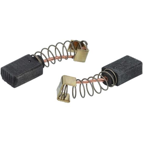 vhbw 2x spazzola carbone 5 x 8 x 14mm compatibile con Festool MR 038.01, 622934 scalpellatore, trapano + molla