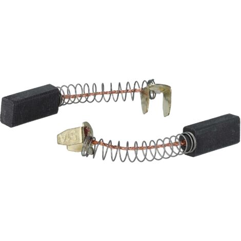 vhbw 2x spazzola carbone 5,9 x 7,95 x 18,5mm sostituisce Europart 072957, 10000639 per utensile elettrico + molla