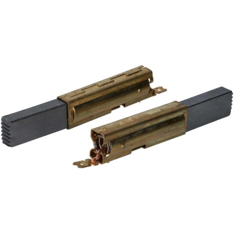 vhbw 2x spazzola carbone 6,1 x 10,9 x 32mm compatibile con Festool VCP 260 E-L aspiratore industriale