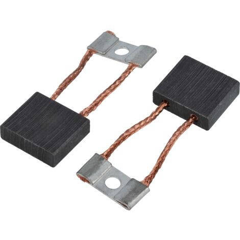 vhbw 2x spazzola carbone 6,3 x 20 x 17mm compatibile con Wartburg 313, 312, 311, 353 dinamo