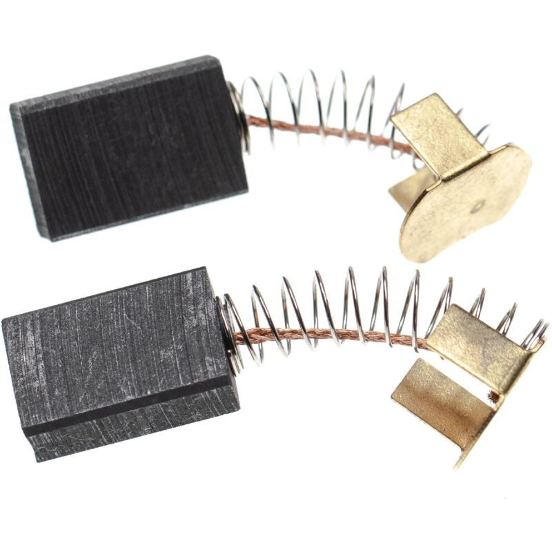 Image of 2x spazzola di carbone compatibile con Dewalt DWE7499GD Type 1 utensile elettrico - Spazzola motore, 19,65 x 6,3 x 13,15 mm - Vhbw