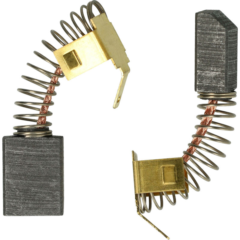 Image of Vhbw - 2x spazzola in carbone 16,9 x 10 x 6,1mm compatibile con Stihl mse 220, mse 220C, e 220C, E220, e 20, e 20C utensile elettrico, motosega