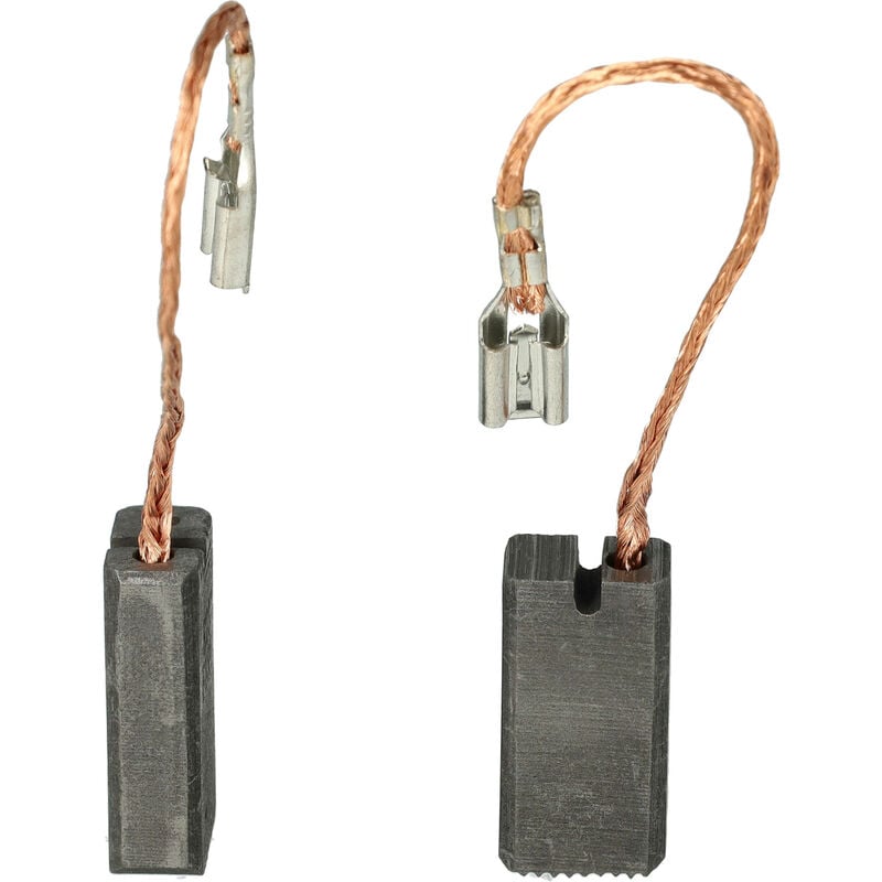 Image of 2x spazzola in carbone 22,3 x 11 x 6,1mm compatibile con Stihl mse 250, mse 210, mse 230, mse 190C-Q utensile elettrico, motosega - Vhbw