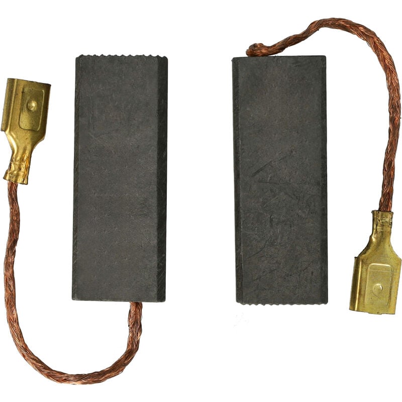 Image of Vhbw - 2x spazzola in carbone 29,1 x 10,9 x 5,8mm compatibile con Stihl fse 81 utensile elettrico, tosasiepi, tagliabordi