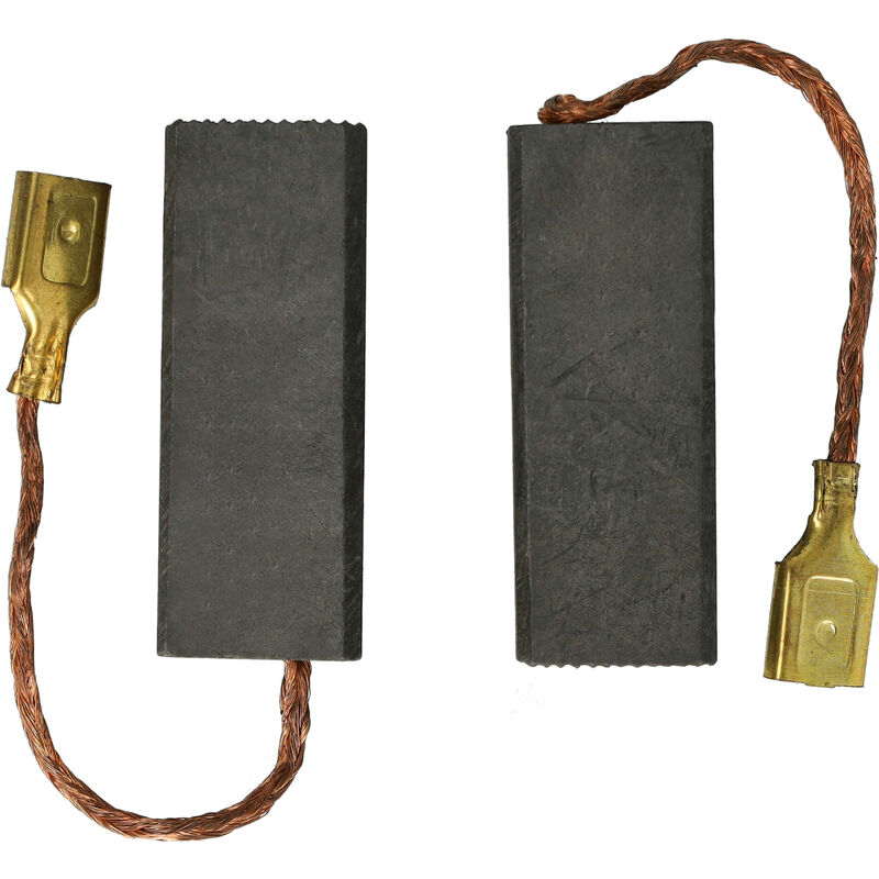 Image of Vhbw - 2x spazzola in carbone 29,1 x 10,9 x 5,8mm compatibile con Viking hel 700, (+ 2010) utensile elettrico, tosasiepi, tagliabordi