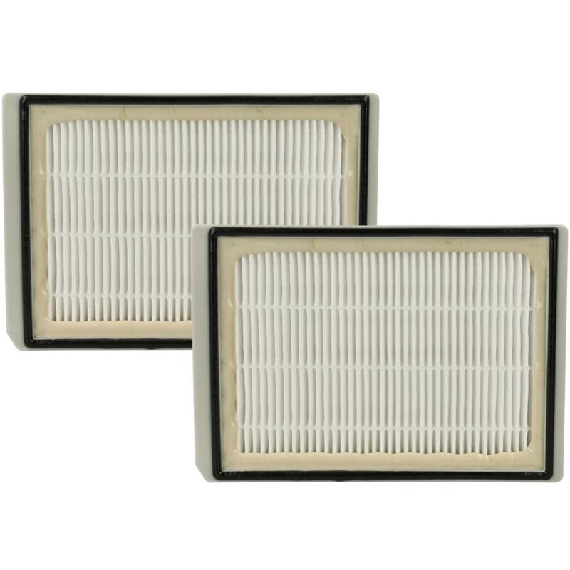 2x Staubsaugerfilter kompatibel mit Bosch BSA3030/09, bsb, BSC1200/01, BSC1200/04, BSC1202/04, bsd Staubsauger - hepa Filter Allergiefilter - Vhbw