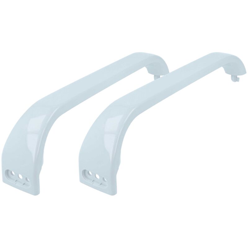 Vhbw - 2x Türgriff kompatibel mit Bosch KGE31-Serie, KGE31xx Kühlschrank Backofen - Ersatz für Bosch 369542