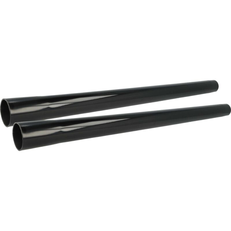 

2x Tubo aspirador universal para aspiradora - conexión de 35 mm, 50 cm, negro - Vhbw