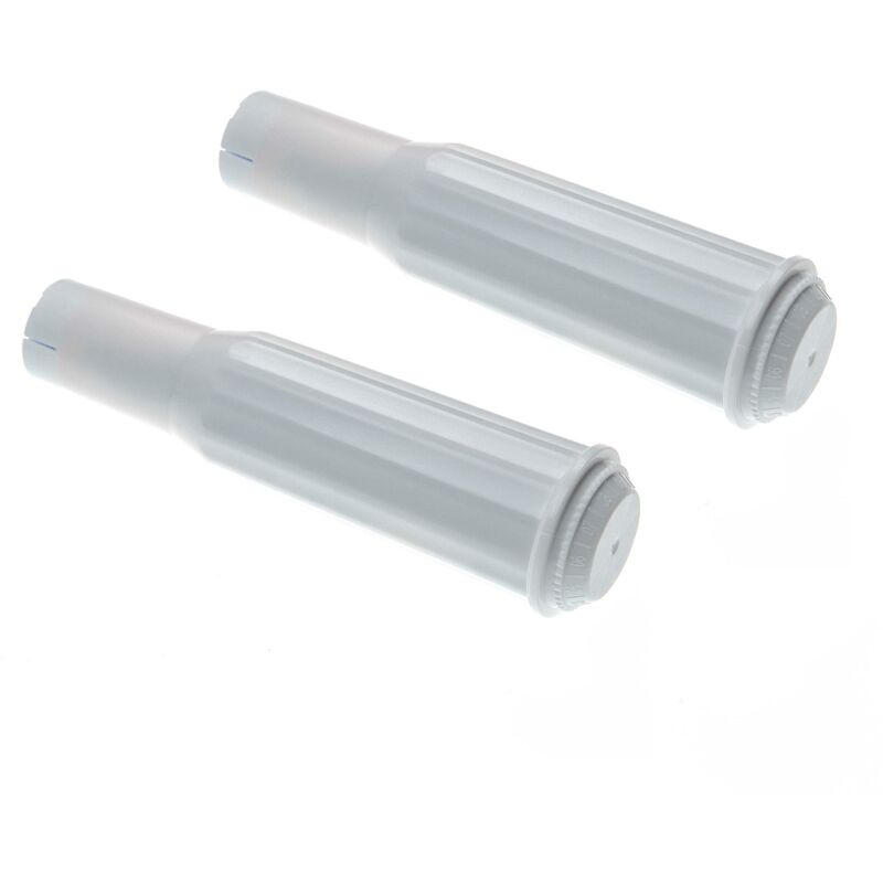 2x Wasserfilter Filter kompatibel mit Jura Impressa E60, E65, E70, E74, E75, E80 Kaffeevollautomat, Espressomaschine - weiß - Vhbw