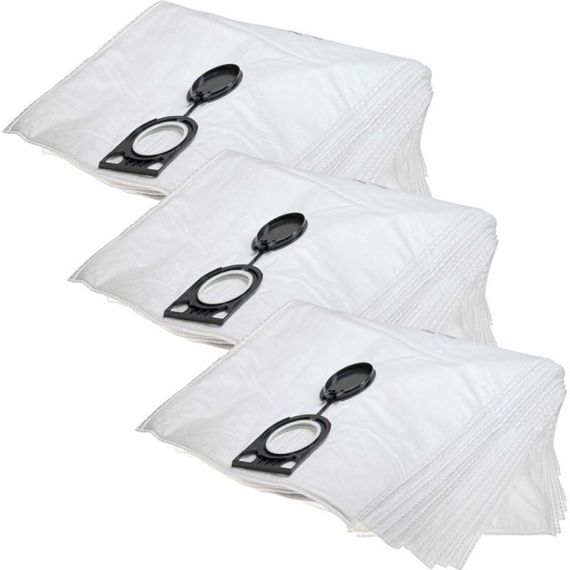 

30 Bolsa aspiradoras vellón micro compatible con BTI AR 1225 IS, NTS 20 (A/H/M) aspiradora - Vhbw
