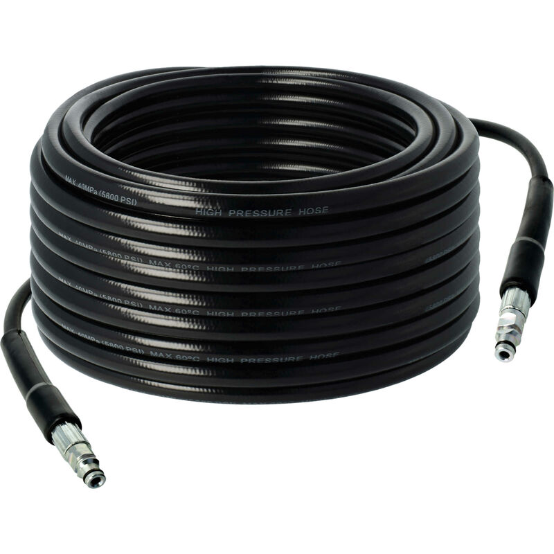 Vhbw - 30m Tuyau haute-pression compatible avec Kärcher k 3.610 T250 eu, k 3.700 cn, k 3.700 eu nettoyeur haute pression - Filetage en fer