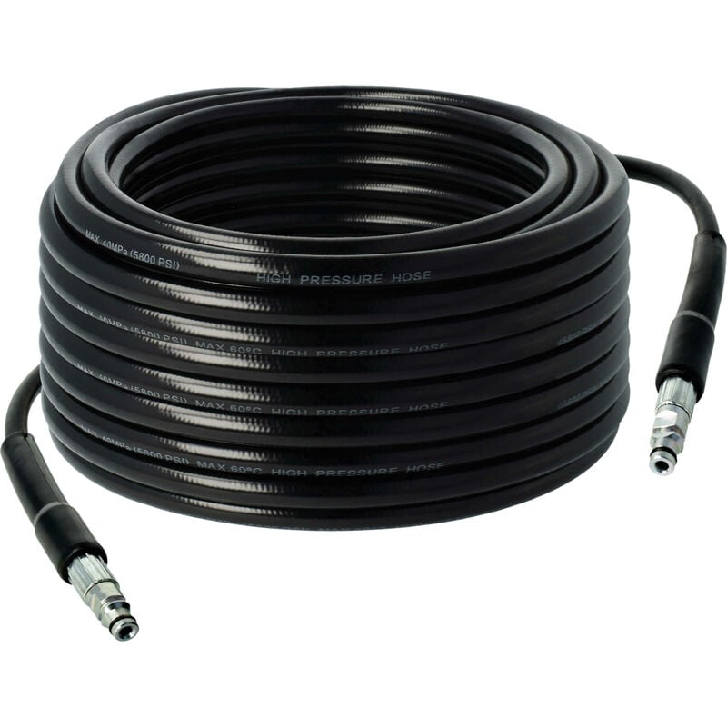 Vhbw - 30m Tuyau haute-pression compatible avec Kärcher k 5 Compact Home t 350 gb, k 5 fc gb nettoyeur haute pression - Filetage en fer