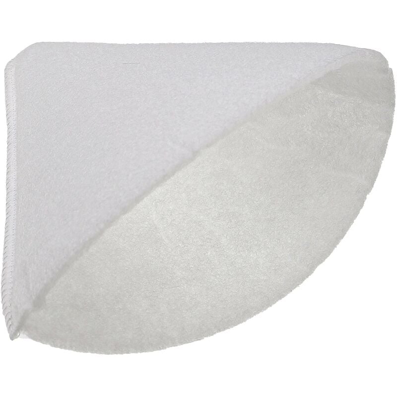 30x Filtres coniques compatible avec DN125 ventilation, vmc - Filtre d'évacuation G4, dn 125, blanc - Vhbw