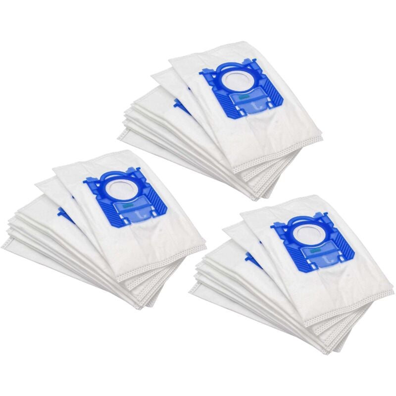 30x Sacs remplacement pour Zanussi Standard Bag pour aspirateur - blanc - Vhbw